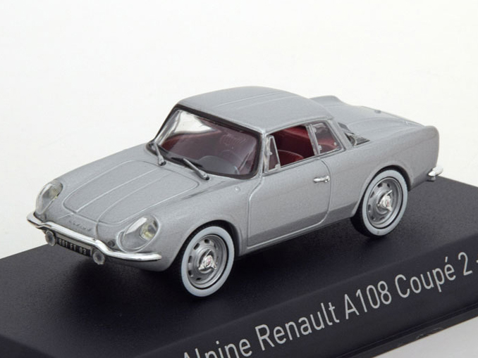 Alpine Renault A108  Coupe 2+2 1961 Silver