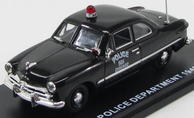 Ford Customs 2-Door Chicago Police Department 1949