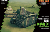 Сборная модель World War Toons Char B1 French Medium Tank