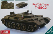 Сборная модель Учебный танк Т-55С2 Фаворит