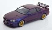 Nissan Skyline GT-R (R34) V-SPEC II 2002 W/BBS LM wheels (midnight purple)