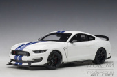 Ford Shelby Mustang GT350R - 2017 (white, blue stripes)