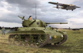 Сборная модель M22 Locust (T9E1) Airborne Tank (British Version)