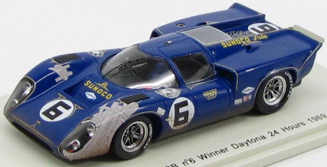 Lola T70 MK III #6 Winner Daytona 24 Hours 1969 (M. Donohue, C.Parsons)