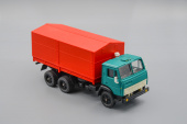 Камский грузовик 5320 тент (ранний выпуск) зеленый/красный Сделано в СССР