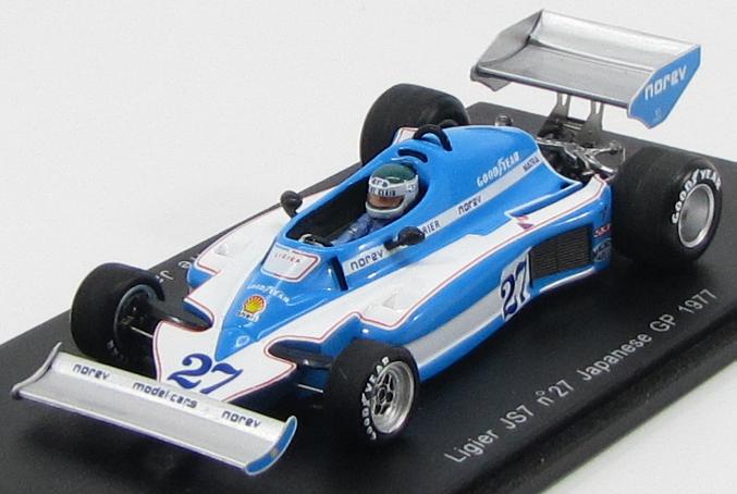 Ligier JS7 #27 Japanese GP 1977 Jean-Pierre Jarier (FI)