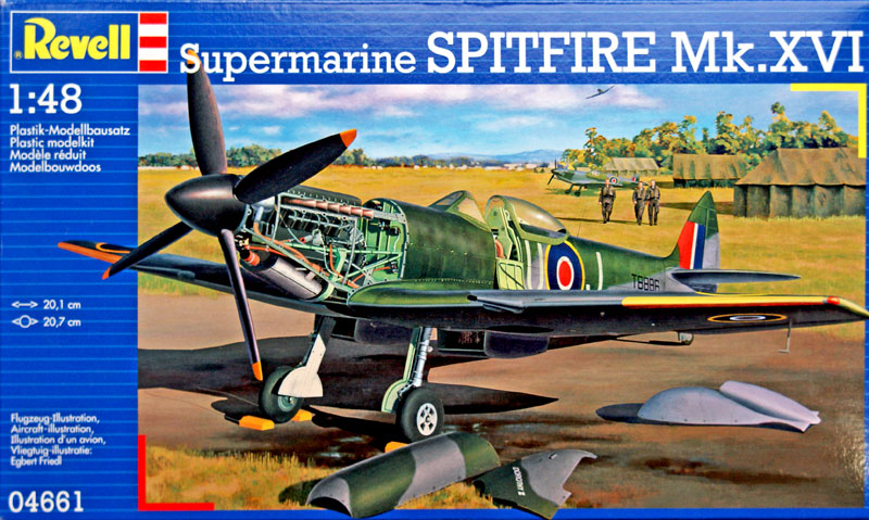 Сборная модель Самолет Spitfire Mk.XVI