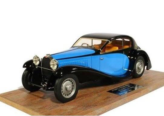 Bugatti Type 46 Profile 1933 (blue / black)