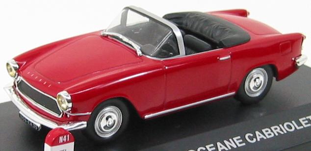 Simca Oceane Cabriolet 1958 Red