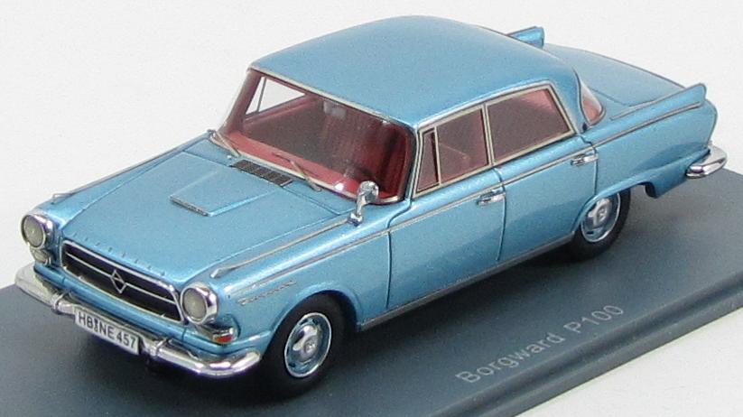 Borgward P100 1960 Blue Metallic