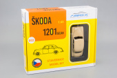 Skoda 1201 (1956)  - Taxi Yellow - Model Kit