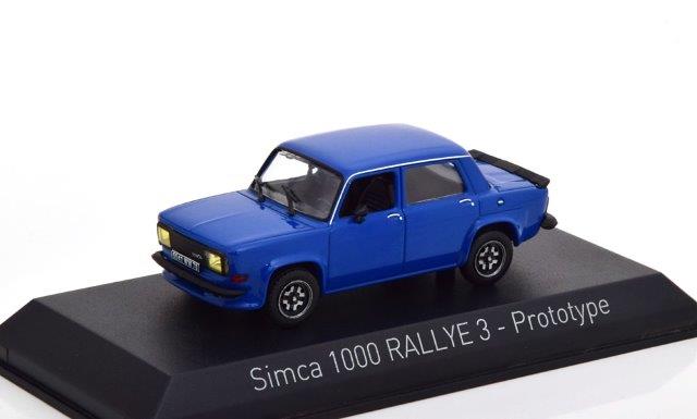SIMCA 1000 Rallye 3 Prototype 1978 Talbot Blue