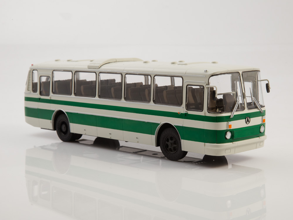 ЛАЗ-699Р, серый / зеленый