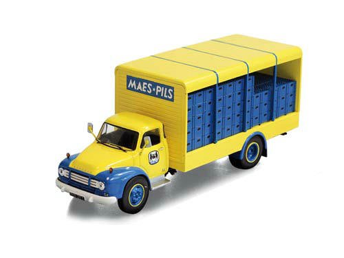 Bedford TJ 6S Maes Pils грузовик с ящиками пива 1965
