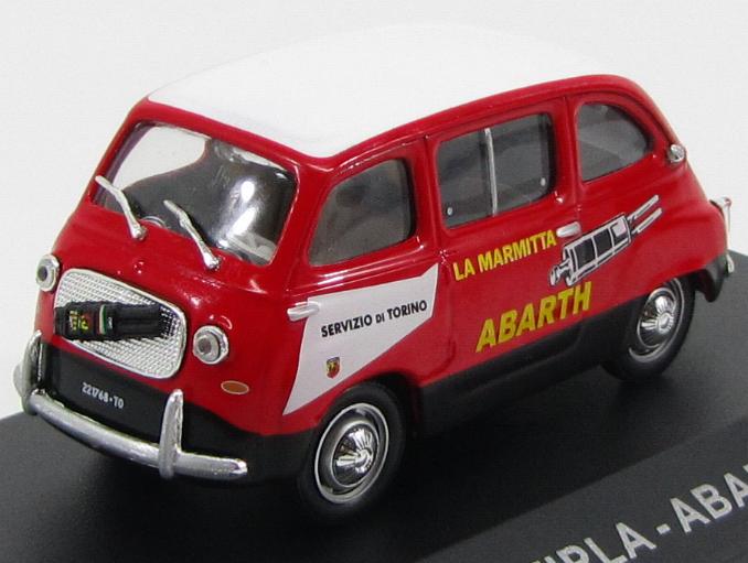 Fiat 750 Multipla "Abarth" 1960 Red/white