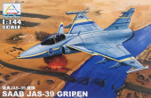 Сборная модель Шведский многоцелевой истребитель JAS-39