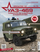 сборная модель УАЗ-469 Масштаб 1:8 №75