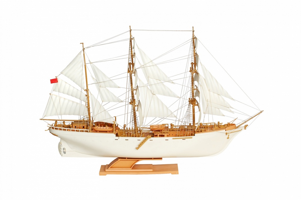 сборная модель Парусные корабли - Судно Товарищ