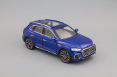 Audi Q5 45 TFSi, синий, 205х85 мм.