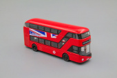 New London Bus, red