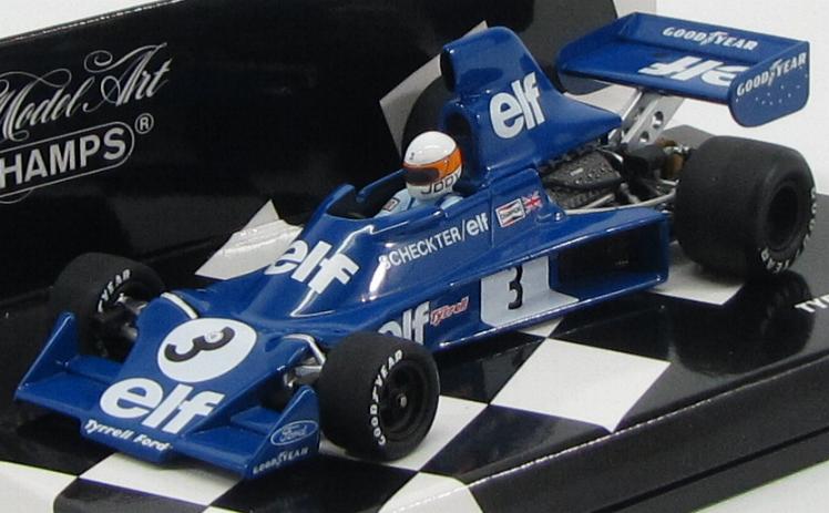 Tyrrell F1 Ford 007 Elf #3 Season 1975 J.Scheckter