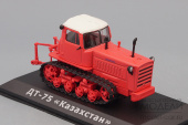 ДТ-75 "Казахстан" (перекрас), Тракторы 138, ярко-красный / белый