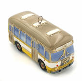 Елочная игрушка Автобус Лиаz с желтой полосой