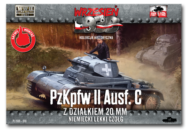 Сборная модель PzKpfw II Ausf. C