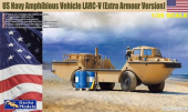 Сборная модель US Navy Amphibious Vehicle LARC-V (Extra Armoured Version)
