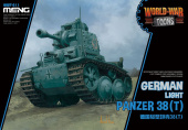 Сборная модель Немецкий легкий танк Pz.Kpfw 38 (t) (Прага) (сборка без клея, для детей, карикатура)
