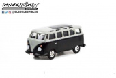 VW T1 Bus (Lot #1426) 1962 Black/Silver/Black Interior