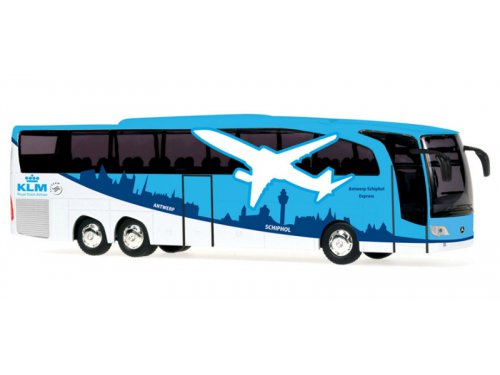 Автобус Mercedes-Benz Travego M Euro 6 KLM 2016 Blue/Light Blue