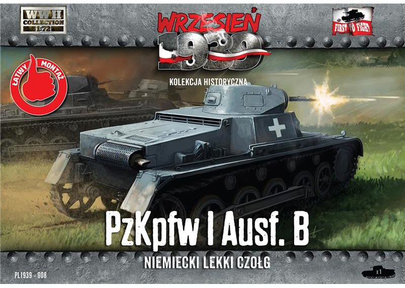Сборная модель Танк PzKpfw I Ausf.B