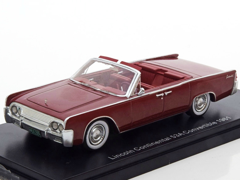 Lincoln Continental 53A Convertible 1961 Dark Red