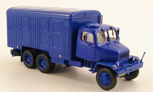 Praga V3S Container Truck 6х6 (1953) blue