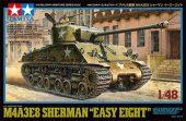 Сборная модель Американский танк US MEDIUM TANK M4A3E8 SHERMAN "Easy Eight", с фигурой командира