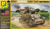 Сборная модель M5A1 "STUART" LIGHT TANK (Early Production)