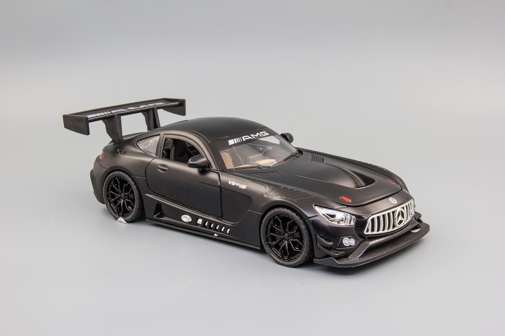 Mercedes-AMG GT3 чёрный 200x80 мм