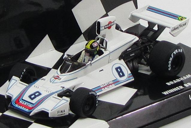 Brabham Ford BT44B "Martini Racing" Carlos Pace Winner Brazilian GP 1975