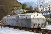 Сборная модель Броневагон Soviet Armoured Train