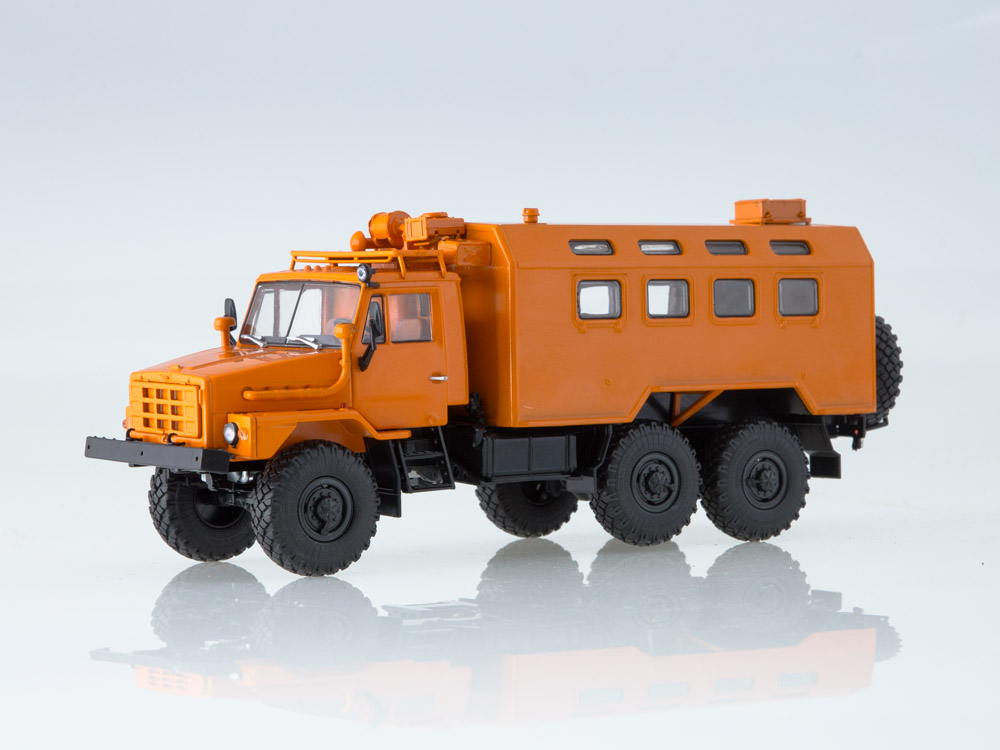 Уральский грузовик 4322 кунг, оранжевый