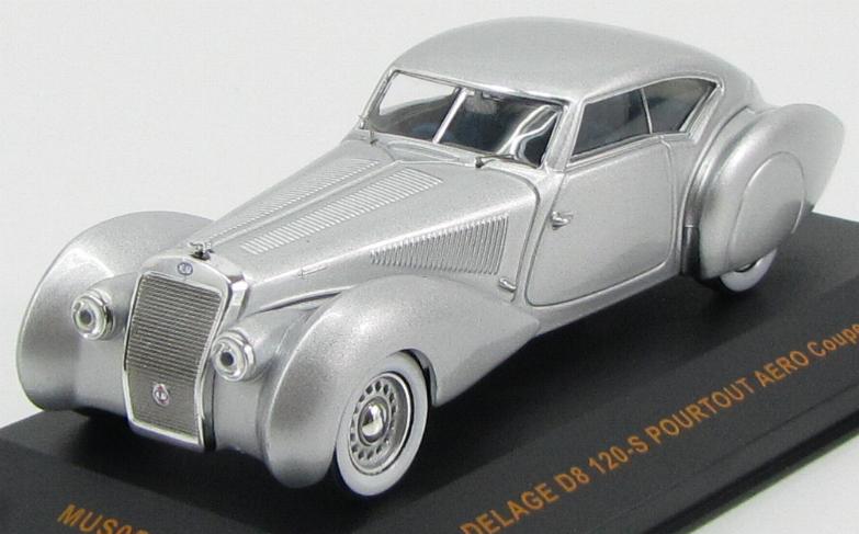 Delage D8 120-S Pourtout Aero Coupe (1937) Silver