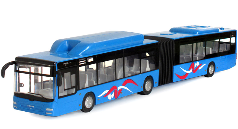 Man городской автобус-"гармошка" (синий)