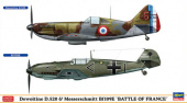 Сборная модель Самолет Dewoitine D.520 and Messerschmitt Bf109E Battle of France