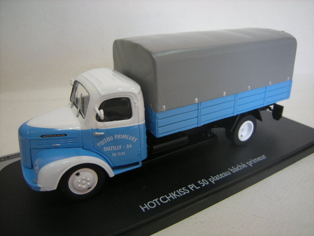 Hotchkiss PL50 1963 (Бортовой грузовик с тентом)