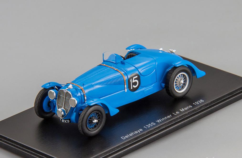 Delahaye 135 CS #15 Winner Le Mans 1938 E. Chaboud - J. Tremoulet