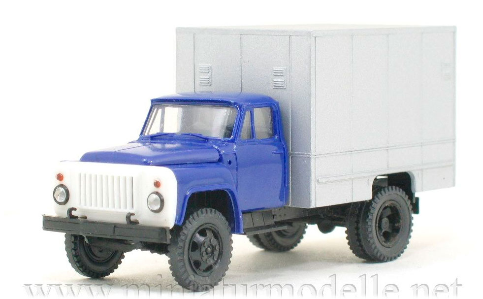 Горький 52 изотермический фургон У-127 (синий)