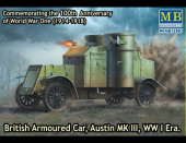 Сборная модель Британский бронеавтомобиль AUSTIN MK III