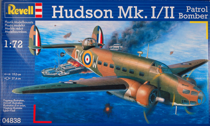 Сборная модель Hudson Mk.I/II Patrol Bomber