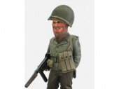 Сборная модель Солдат W.W.II U.S. Infantry Man & Thompson M1A1
